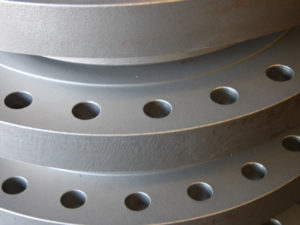 Reinigungsstrahlen - Vorscheißflansch