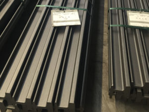 Reinigungsstrahlen - Hubmastprofil