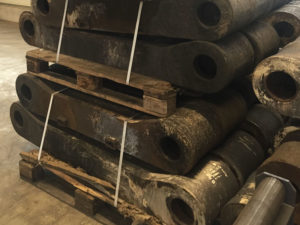 Reinigungsstrahlen - Maschinenteile Bergbau- Tunnelbau