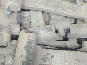 Reinigungsstrahlen - Schmiederohling entzundert