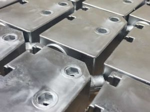 Steckergehaeuse aus Zink-Druckguss