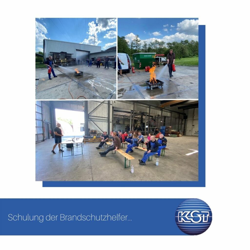 Schulung der Brandschutzhelfer