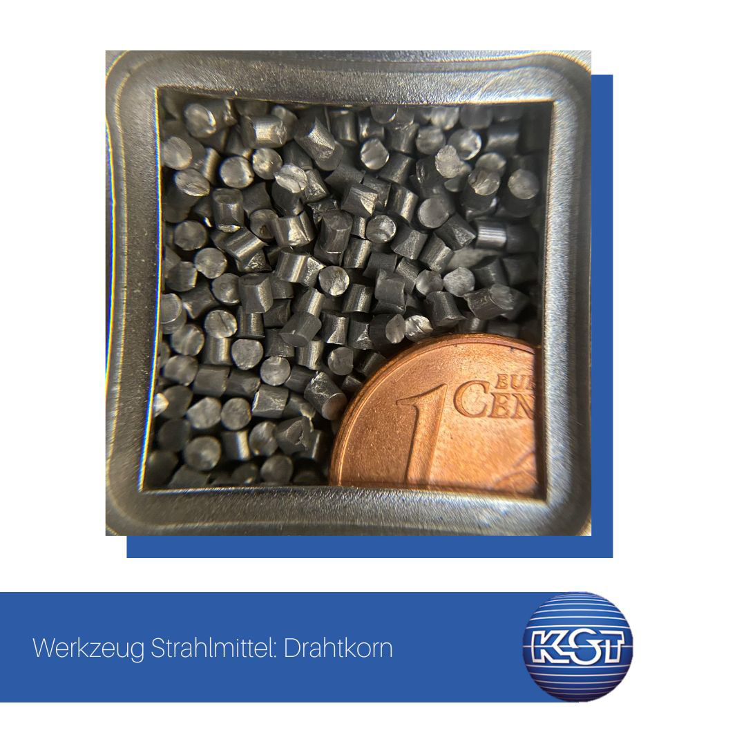 Strahlmittel: Drahtkorn