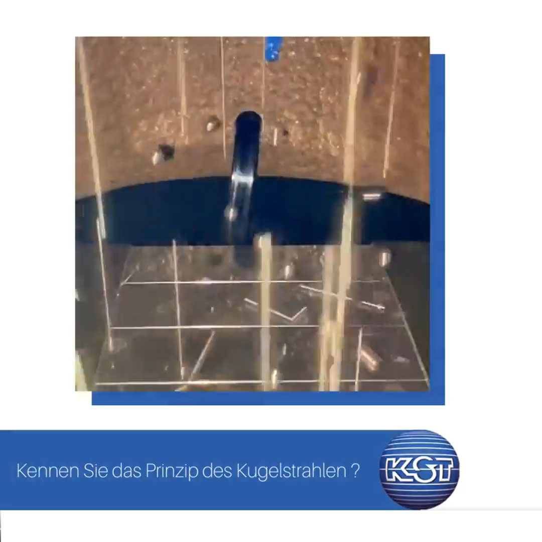 Prinzip Kugelstrahlen