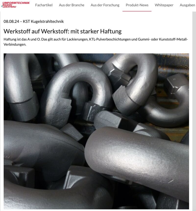Pressebericht Werkstoff auf Werkstoff