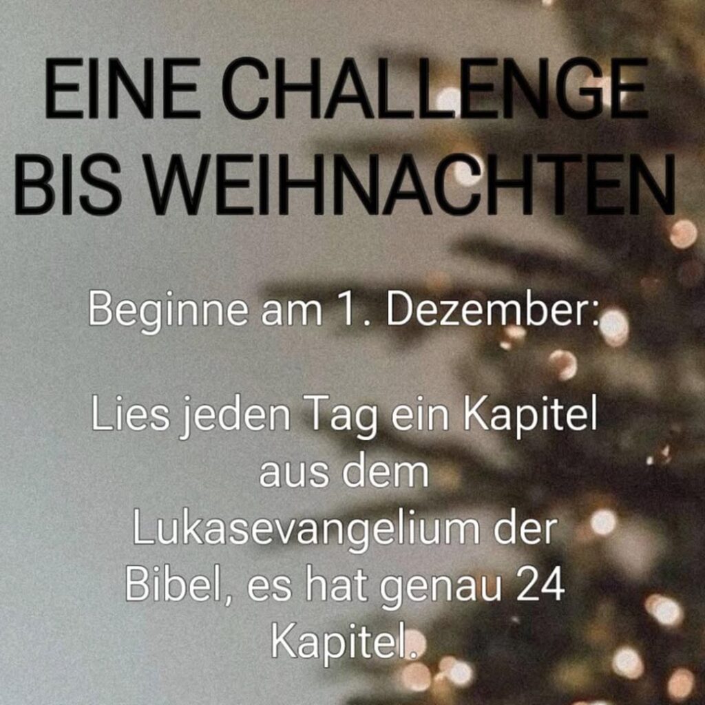 Challenge Weihnachten